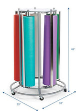Load image into Gallery viewer, Angeles 5-Roll Paper Rack for Kids/Toddlers Arts & Crafts, Activity Supplies Dispenser/Holder for Daycare/Classroom/Homeschool/Preschool/Playroom