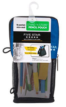 Load image into Gallery viewer, Five Star Pencil Pouch, Pen Case, Fits 3 Ring Binder, Stand 'N Store, Color Selected For You (50516)