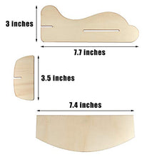 Load image into Gallery viewer, 8 Packs Wooden Model Airplane Wood Planes DIY Balsa Wood Airplane Kits Handicraft Toy Plane for Birthday Carnival Party