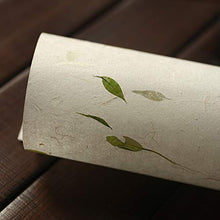Load image into Gallery viewer, Handmade Decorative Paper Printable White Writing Letter Paper Rice Paper Chinese Calligraphy Paper,25 Sheets