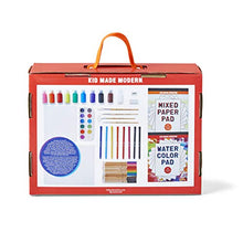 Load image into Gallery viewer, Kid Made Modern Kids Arts and Crafts Studio in A Box Set - Painting Sketching and Coloring Kit