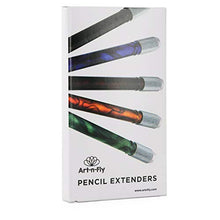 Load image into Gallery viewer, Pencil Extenders Set of 5 Pencil Lengthener for Color Pencils