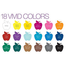 Load image into Gallery viewer, Apple Barrel PROMOABI 18pc Matte Finish Acrylic Craft Paint Set, Assorted Colors 1, 18 Count