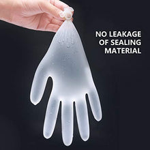 Load image into Gallery viewer, Koi Beauty Disposable Vinyl Gloves - Powder Free, Clear, Latex Free and Allergy Free PVC Work Gloves Small Medium Large