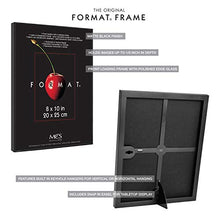 Load image into Gallery viewer, MCS Format Front-Loading Gallery Wall Frame Set, 8 x 10 Inch, 8 x 10 in, Black, 12 Count