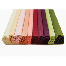 Load image into Gallery viewer, Lia Griffith Extra Fine Crepe Paper Folds Rolls, 10.7-Square Feet, Assorted Colors