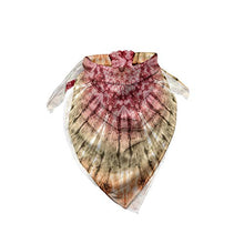 Load image into Gallery viewer, Ambesonne Batik Bandana, Batik Hippie Red Brown, Unisex Head and Neck Tie