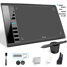 Load image into Gallery viewer, UGEE M708 Graphics Tablet, 10 x 6 inch Large Active Area Drawing Tablet with 8 Hot Keys, 8192 Levels Pen, UGEE M708 Graphic Tablets for Paint, Digital Art Creation Sketch