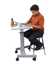 Load image into Gallery viewer, Stand Up Desk Store Stackable Adjustable-Height Classroom Office Workstation Stool (Black)