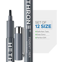 Load image into Gallery viewer, Hethrone Calligraphy Pens Fineliner Pens Micro Pen Set for Beginners Writing, Sketching, Illustration, Bullet Journaling (12 Size)