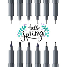 Load image into Gallery viewer, Hethrone Calligraphy Pens Fineliner Pens Micro Pen Set for Beginners Writing, Sketching, Illustration, Bullet Journaling (12 Size)