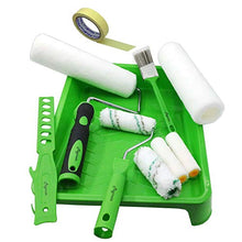 Load image into Gallery viewer, Magimate Paint Roller Kit 9 Inch 4 Inch Roller Set with Frames, Cover Refills, Angled Brush, Paint Stick, Masking Tape and a Durable Paint Tray for Professional and DIY Indoor and Outdoor Painting