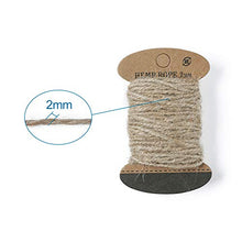 Load image into Gallery viewer, Pandahall 100pcs White Heart Clothespins Wooden Photo Paper Peg Pin Graft Clips with 10.9 Yards Natural Jute Twine for Paper Photo Display Hanging Home Party Decoration