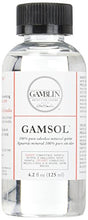 Load image into Gallery viewer, Gamblin Gamsol Odorless Mineral Spirits Bottle, 4.2oz