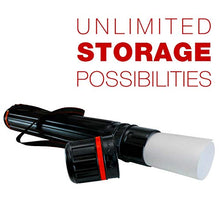 Load image into Gallery viewer, US Art Supply Large Black Telescoping Drafting Tube: Diameter: 4-7/8 inch OD, 4-1/2" ID, Length: 30-1/4 to 47-3/4 inches