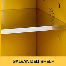 Load image into Gallery viewer, Mophorn 17" x 17" x 22" Flammable Cabinet Galvanized Steel, Safety Cabinet, Adjustable Shelf Flammable Storage Cabinet, for Commercial Industrial and Home Use