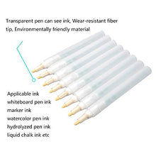 Load image into Gallery viewer, Yuema Empty Fillable Blank Paint Touch Up Pen Markers, Fill with Your Own Art Acrylic, Oil and Water Base Paint, Auto Painting Clear, 7 Pcs