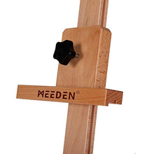 Load image into Gallery viewer, MEEDEN Classic H-Frame Artist Painting Easel,Solid Beechwood Studio Easel,Floor Easel,Premium Wood Easel for Oil, Acylic,Sketching, Pastel Painting, Holds Canvas Art up to 77”, Natural Color