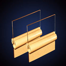 Load image into Gallery viewer, 8x11 Clear Acrylic Plastic Sheet - 2 Pack 8" x 11" 1/8" Thinkness Transparent Plexi Glass Board Panel for Signs DIY Display Projects Craft Picture Frame Display, with Protective Paper on Both Sides