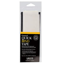 Load image into Gallery viewer, Lineco Quick Bind Gummed Tape for Book Making, 2 X 36 inches, White (739-1202)