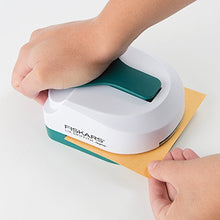 Load image into Gallery viewer, Fiskars Lia Griffith Gift Tag Maker II, Chevron, Teal Green/White