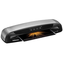 Load image into Gallery viewer, Fellowes 5736606 Laminator Saturn3i 125, 12.5 inch, Rapid 1 Minute Warm-up Laminating Machine, with Laminating Pouches Kit , Silver, Black