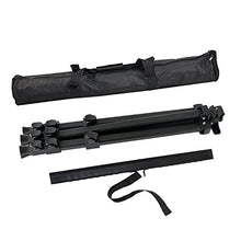 Load image into Gallery viewer, T-Sign 66" Reinforced Artist Easel Stand, Extra Thick Aluminum Metal Tripod Display Easel 21" to 66" Adjustable Height with Portable Bag for Floor/Table-Top Drawing and Displaying