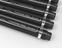 Load image into Gallery viewer, Micro-Line Pens With Case, Fineliner, Multiliner, Archival Ink, Artist Illustration, Architecture, Technical Drawing, Outlining, Scrapbooking, Manga, Writing, Rock Painting 14/Set Black