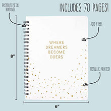 Load image into Gallery viewer, STMT DIY Journaling Set by Horizon Group USA, Personalize & Decorate Your Planner/Organizer/Diary with Stickers,Gems,Glitter Frames,Glitter Clips,Magnetic Bookmarks,Tassel Keychain & More.Pen Included
