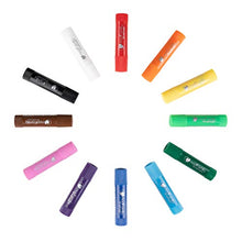 Load image into Gallery viewer, Mod Paint Sticks - Washable Solid Tempera Paint Markers - Non-Toxic, Quick Drying, and No Mess Paint Sticks - Color Art Supplies Set for Kids and Families - (12 Pack) - ModFamily