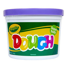 Load image into Gallery viewer, Crayola Dough, Purple, 3lb Bucket, Crumble Free, Arts & Crafts