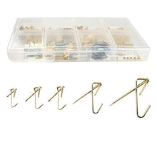 Load image into Gallery viewer, Picture Hanging Kit Includes Hooks, Nails, Sawtooth Hangers, Frames,and Picture Hanging Wire 200pcs