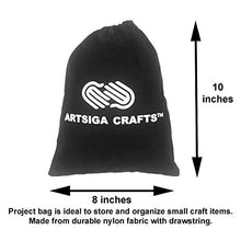Load image into Gallery viewer, Ranger Ink Tim Holtz Distress Oxides Ink Pad Black Soot 1-Pack Bundled with 1 Artsiga Crafts Small Project Bag