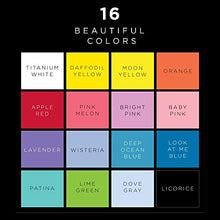 Load image into Gallery viewer, FolkArt 16 Piece Multi Surface Acrylic Craft Paint Set Formulated to be Non-Toxic that is Perfect for Beginners and Artists, Bright Colors Count