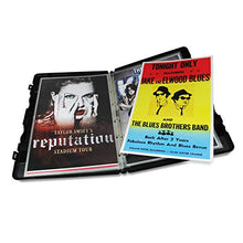 Load image into Gallery viewer, UniKeep Large Binder with Pages (11 x 17) - Black - Fully Enclosed Case Binder