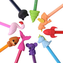 Load image into Gallery viewer, Mr. Pen- Animal Topper Erasers, 22 Pack, 8 Pack Take Apart Animal Erasers, Pencil Toppers, Pencil Erasers Toppers for Kids, Eraser Tops, Cap Erasers for Pencils, Fun Erasers Kids, Pencil Top Erasers