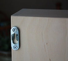 Load image into Gallery viewer, Wooden Craft Paint Storage Rack - Holds 81 Standard Size 2oz. Bottles of Paint.