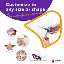 Load image into Gallery viewer, Flexible Adhesive Magnetic Sheets Paper 4x6 Inch - Peel and Stick, Works Great for Pictures!, Cuts to Any Size! Pack of 12