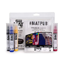 Load image into Gallery viewer, Pebeo Mat Pub Paint, 5X30ML, Assorted