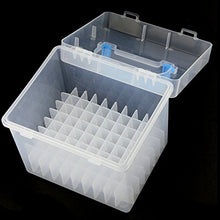 Load image into Gallery viewer, Chris.W Clear 80 Slot Plastic Carrying Marker Case Holder Storage Organizer Box for Paint Sketch Markers--Fits for Markers Pen from 15mm to 18mm Diameter