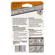 Load image into Gallery viewer, Gorilla Tough & Clear Double Sided Mounting Tape Squares, 24 1" Pre-Cut Squares, Clear, (Pack of 1) - 6067201