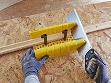 Load image into Gallery viewer, Stanley 1-20-600 Saw Storage Miter Box with Saw, Black