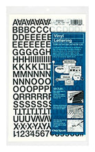 Load image into Gallery viewer, Chartpak Self-Adhesive Vinyl Capital Letters and Numbers, 1/2 Inches High, Black, 201 per Pack (01010), 1/2 Inch High