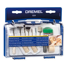 Load image into Gallery viewer, Dremel 684-01 20-Piece Cleaning & Polishing Rotary Tool Accessory Kit With Case- Includes Buffing Wheels, Polishing Bits, and Compound
