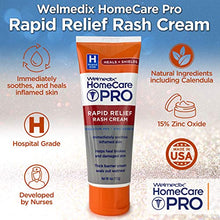 Load image into Gallery viewer, Welmedix Rapid Relief Diaper Rash Cream with Zinc Oxide, Hospital Grade Barrier Cream for Adults, and Babies with Fragile or Sensitive Skin (Pack of 3)