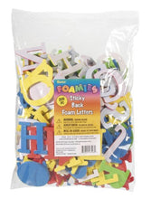 Load image into Gallery viewer, Darice 106-605 200/Pack Foamies Alphabet Sticker, 2-Inch, Assorted Color