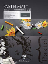 Load image into Gallery viewer, Clairefontaine 96050C PastelMat Pastel Card Pad No6, 360 g, 30 x 40 cm, 12 Sheets - Anthracite