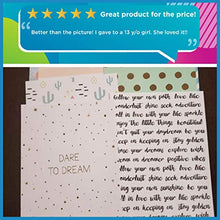 Load image into Gallery viewer, STMT DIY Journaling Set by Horizon Group USA, Personalize & Decorate Your Planner/Organizer/Diary with Stickers,Gems,Glitter Frames,Glitter Clips,Magnetic Bookmarks,Tassel Keychain & More.Pen Included