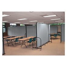 Load image into Gallery viewer, Screenflex Portable Room Partition Divider, 72"H x 289"W, Gray