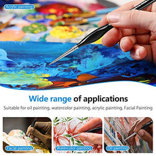 Load image into Gallery viewer, Rosmax Acrylic Paint Brushes Set Series X 15PCS Miniature Paint Brushes, Fine Detailing for Acrylics, Oils, Watercolors & More, Nylon Hair, Black